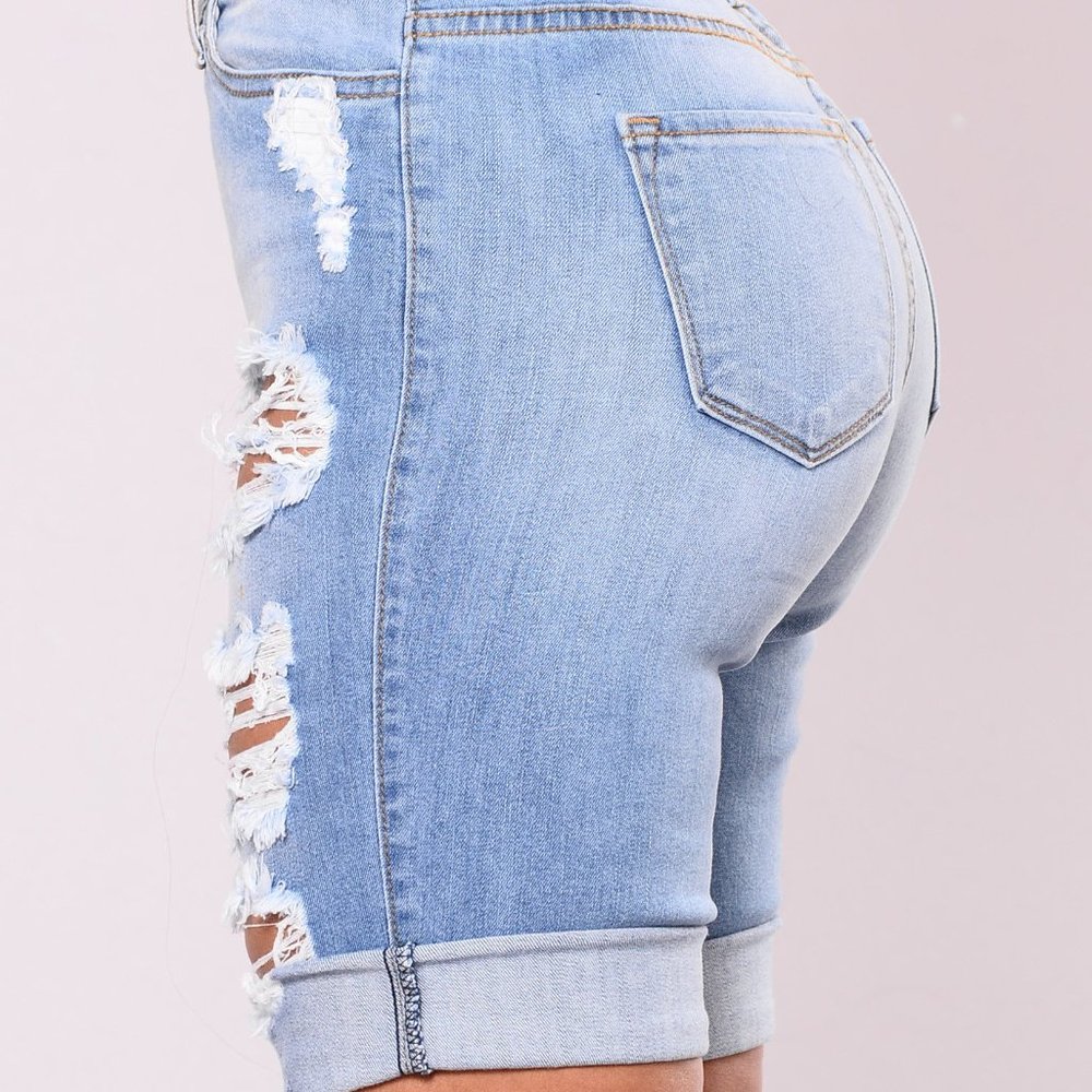 Shipwrecked Bermuda Shorts - Denim - Picture 6 of 7